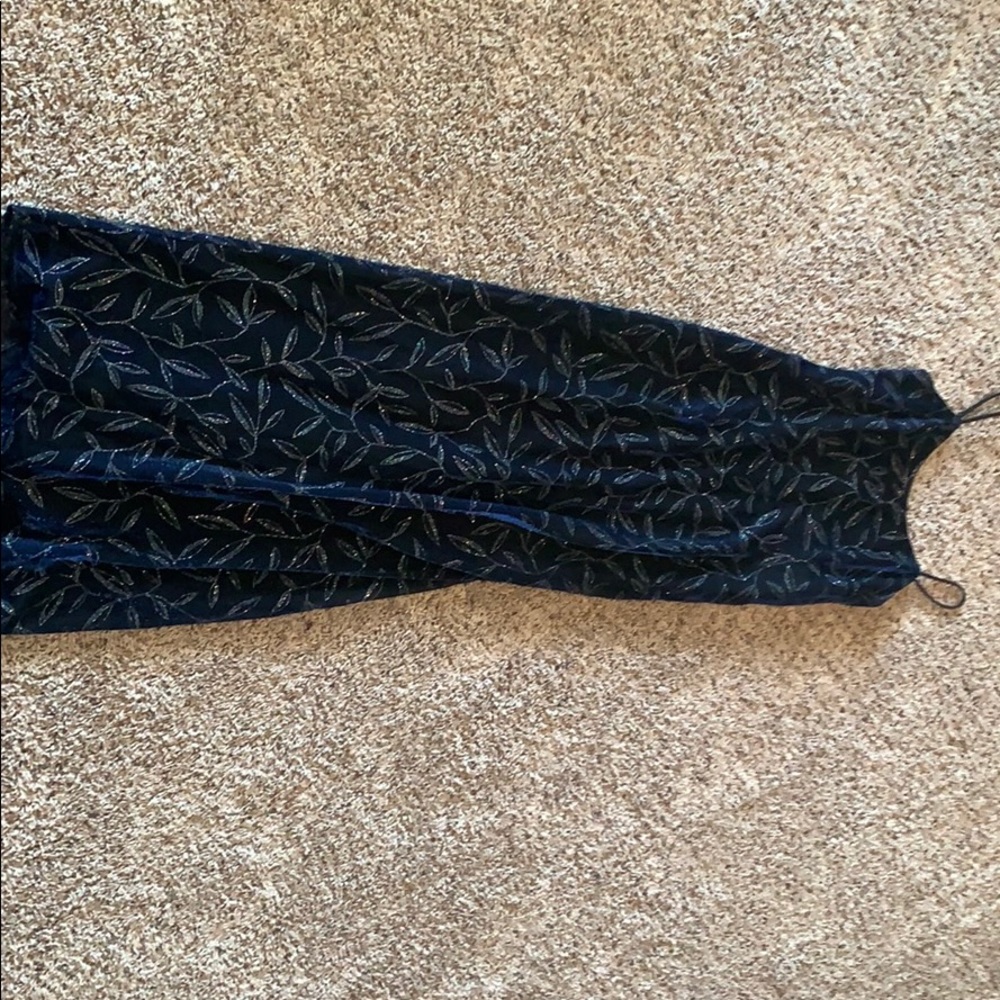 Blue sparkle dress size 5